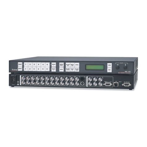 Extron electronics Dual Window Multi-Graphic Processor MGP 462 User manual