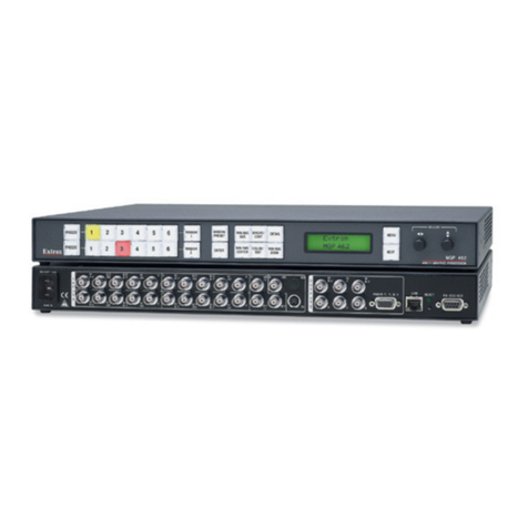 Extron electronics Dual Window Multi-Graphic Processor MGP 462D User manual