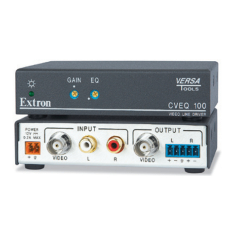 Extron electronics CVEQ1 AAP User manual