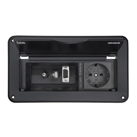 Extron electronics Cable Cubby 200 User manual