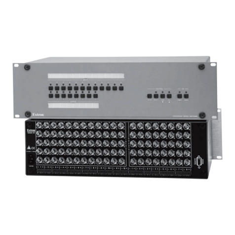 Extron electronics CrossPoint 124 User manual