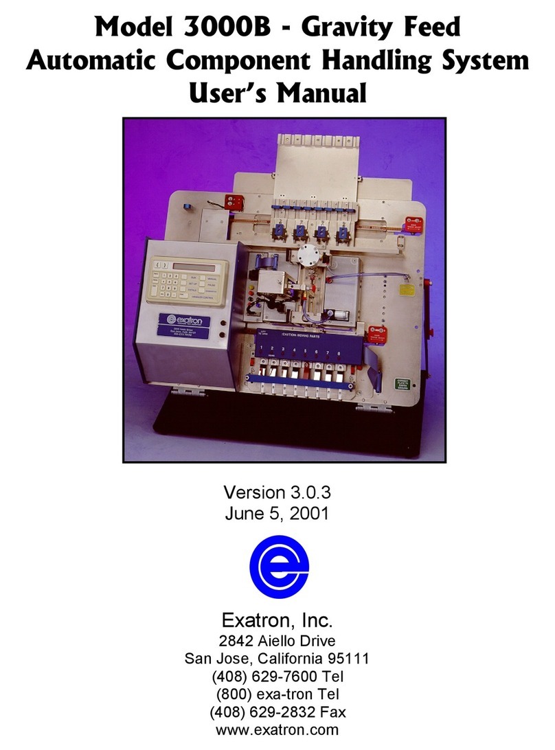 Exatron 3000B user manual
