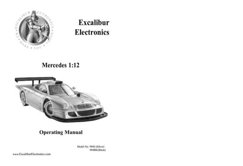 Excalibur 904BK (Black) User manual