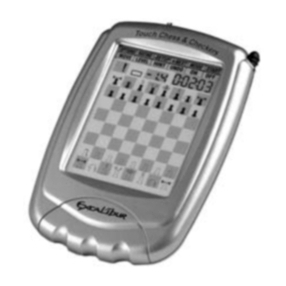 Excalibur Touch Chess & Checkers 404-2 operating manual