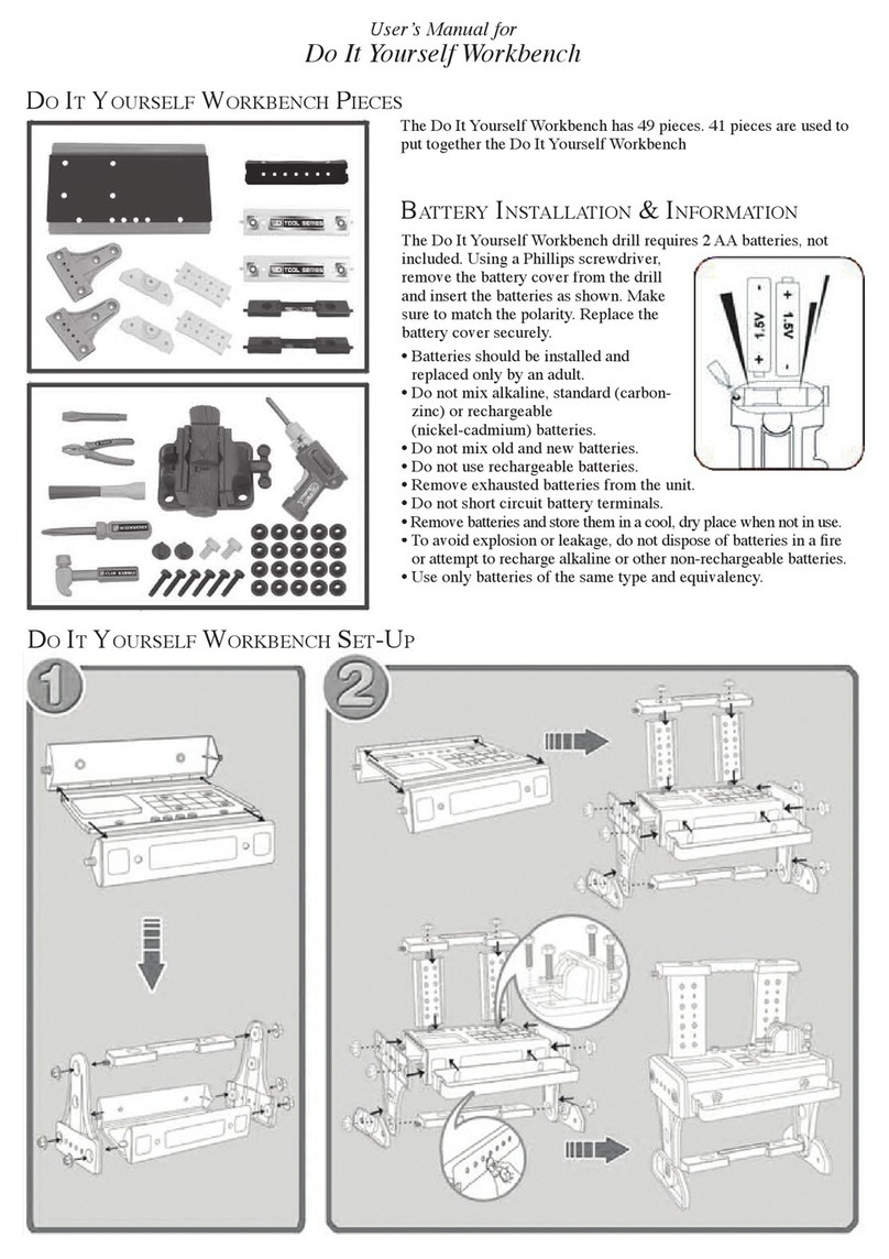 Excalibur Do It Yourself Workbench EI-PT1013 user manual