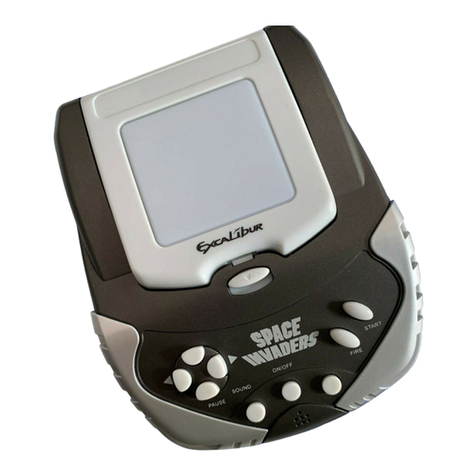 Excalibur Space Invaders 402-1 User manual