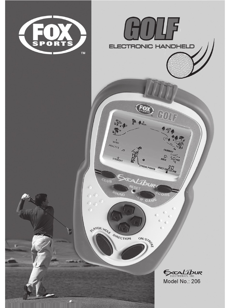 Excalibur 206 owner's manual