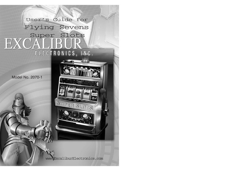 Excalibur 2070-1 User manual