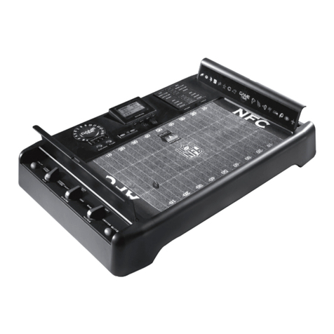 Excalibur NFL Game Time NF-06 User manual