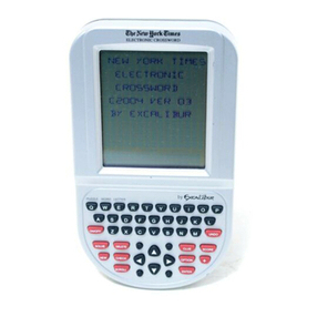 Excalibur NY10 User manual