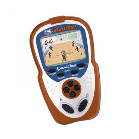 Excalibur Fox Sports Bascketball FX203 User manual