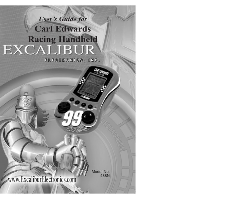 Excalibur 488N User manual Excalibur 488N User manual
