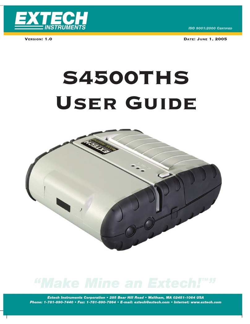Extech Instruments S4500THS User manual Extech Instruments S4500THS User manual