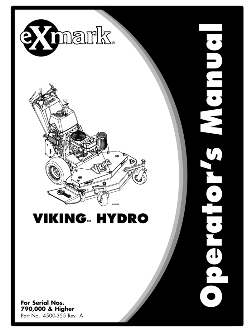 Exmark Vikingtm Hydro 4500-355 Operator's manual