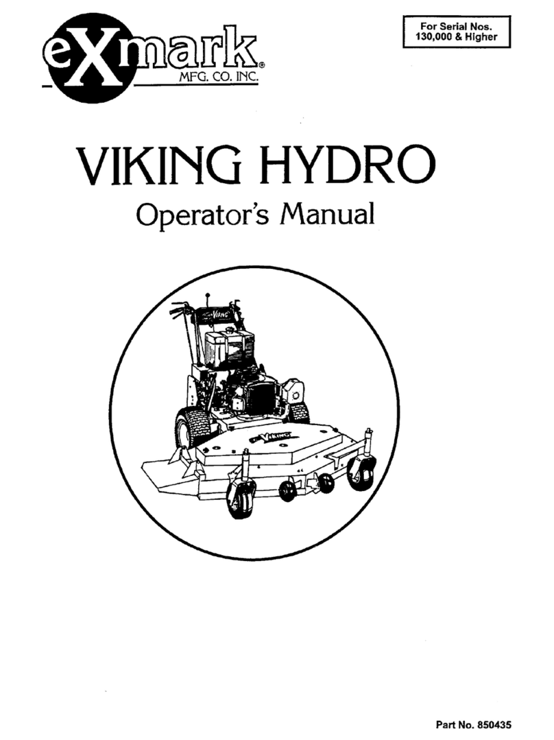 Exmark VIKING HYDRO User manual Exmark VIKING HYDRO User manual