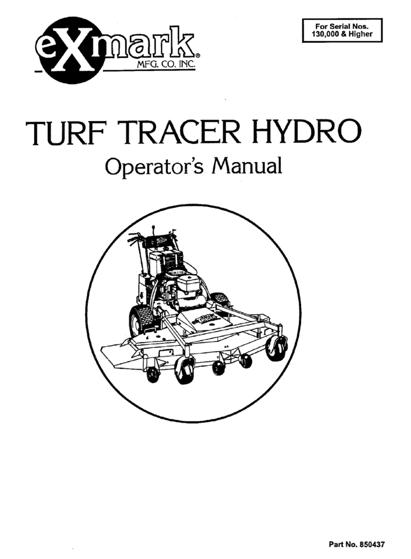 Exmark Turf Turf Tracer Hydro Operator's manual