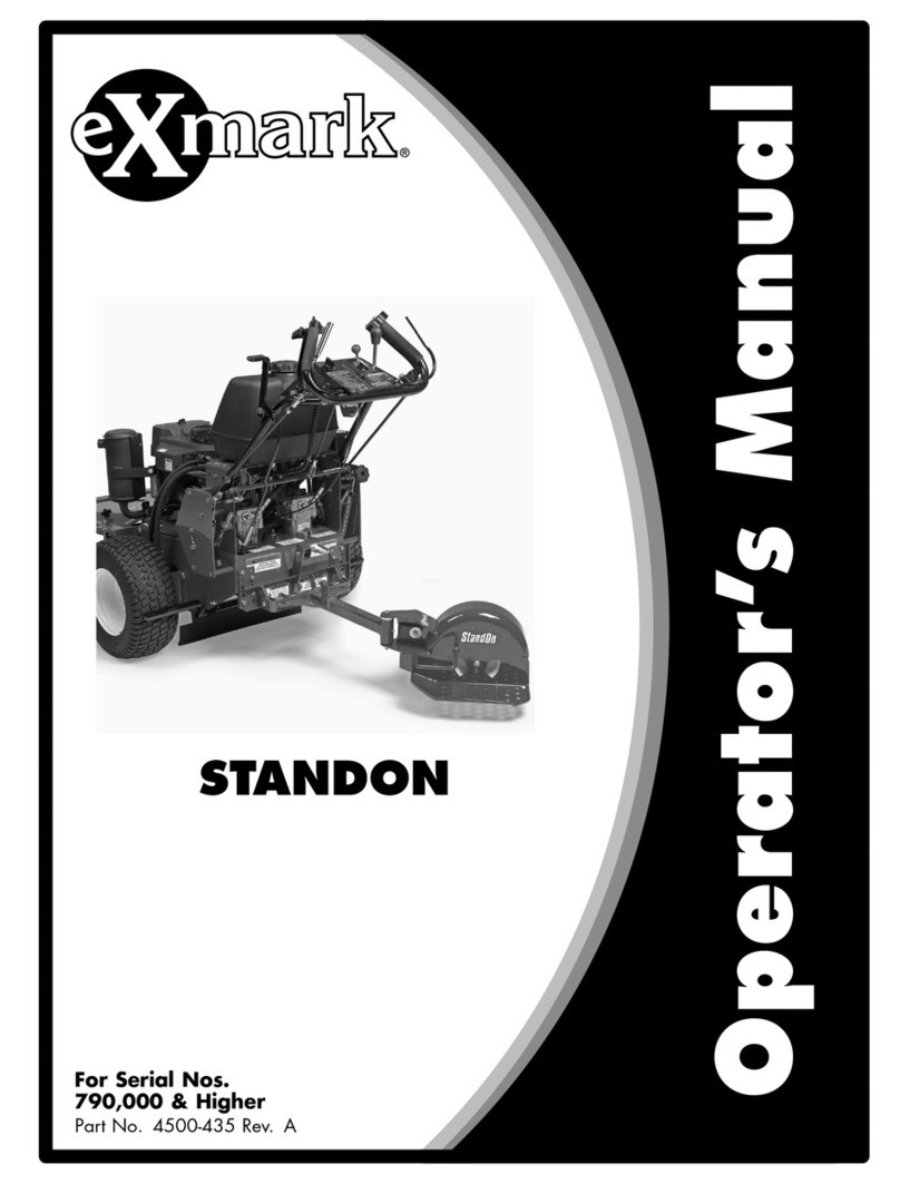 Exmark Standon 4500-435 User manual Exmark Standon 4500-435 User manual