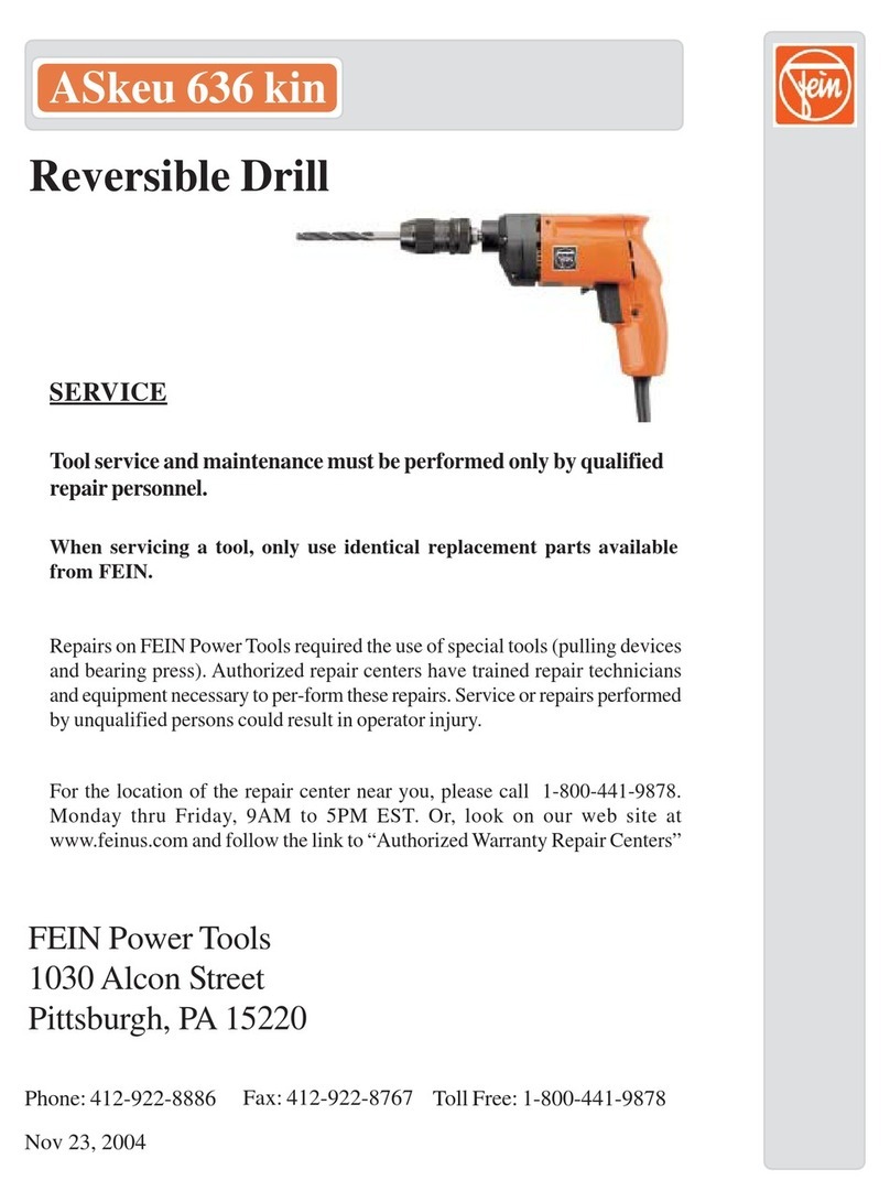 Fein ASKEU 636 Kin parts manual