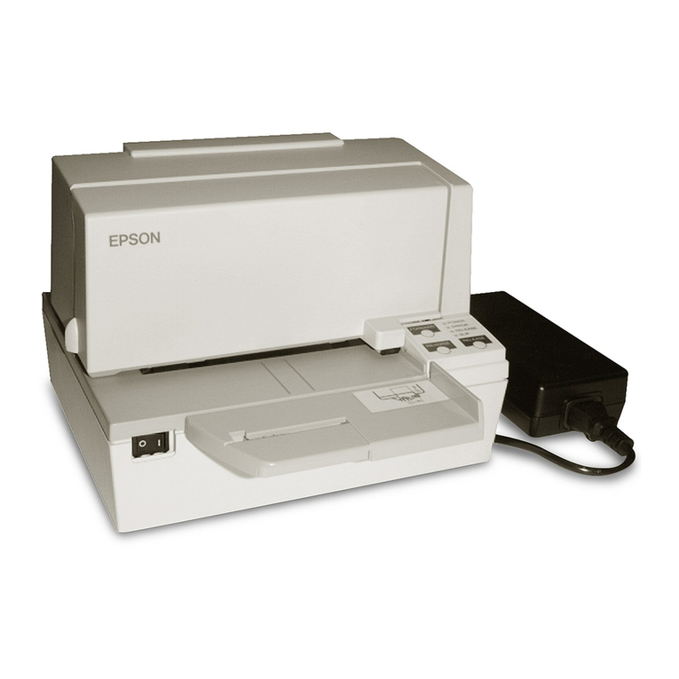 Epson TM-U590 Series User manual