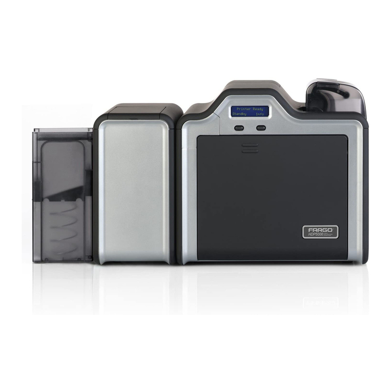 FARGO electronics HDP5000 single-side User manual
