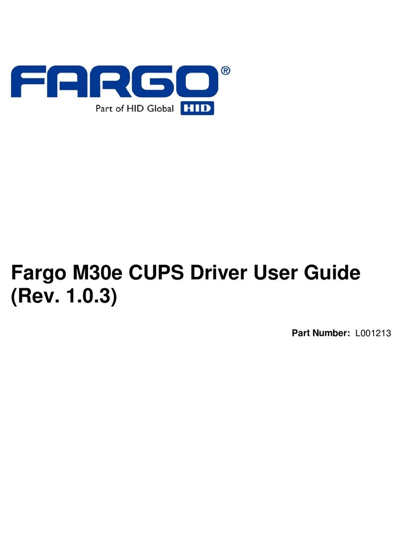 Fargo Persona Persona M30e user guide
