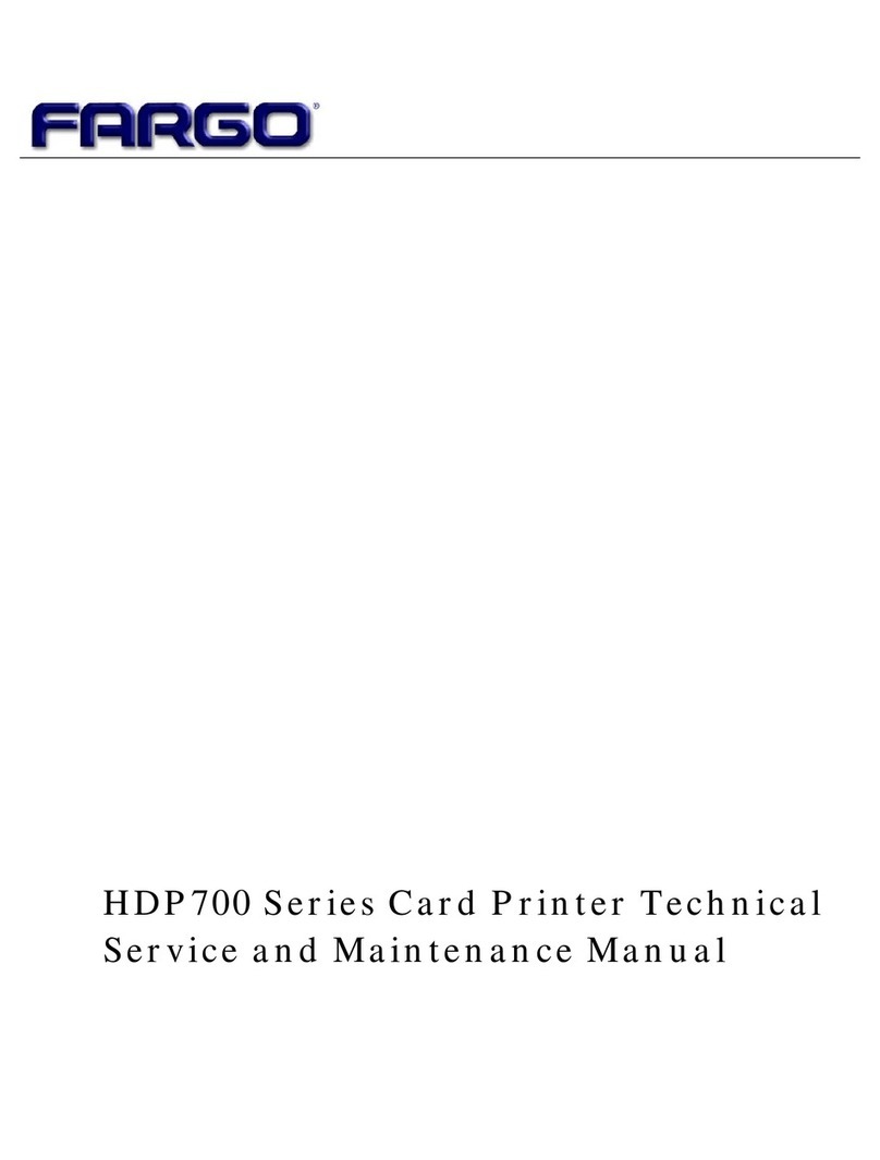 FARGO electronics HDP700 Series Installation and user guide