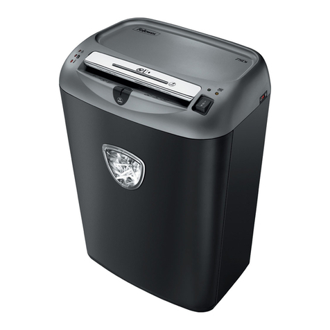 Fellowes Powershred PS-70 user manual