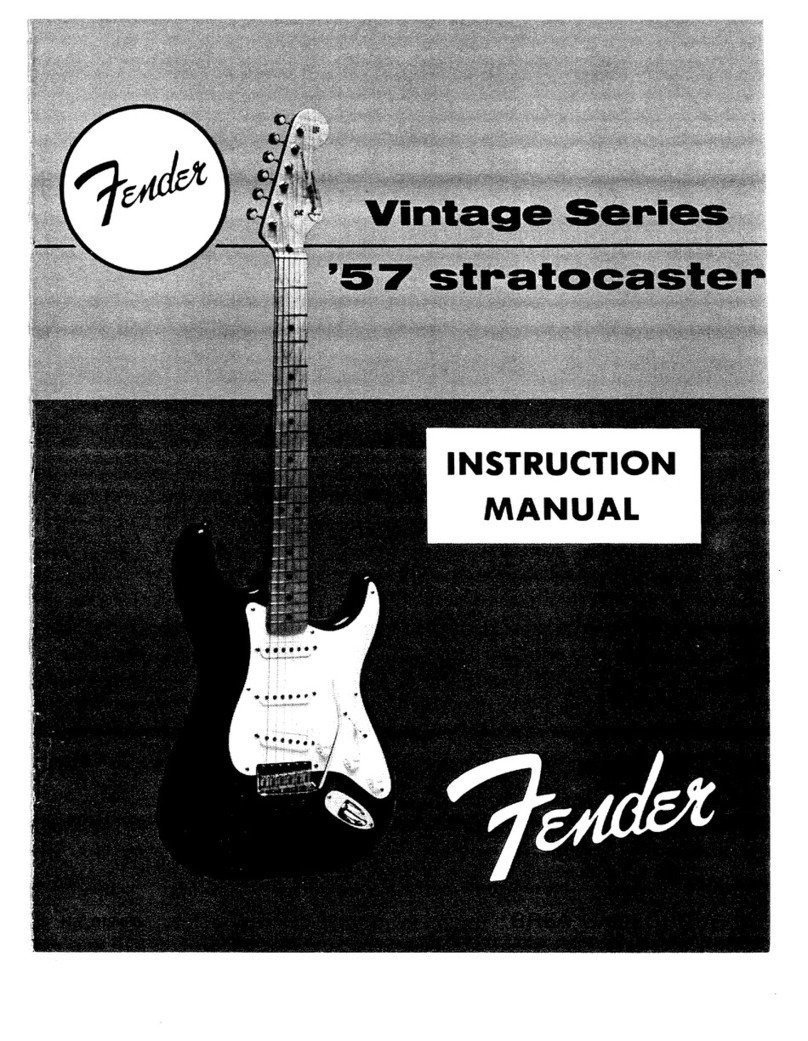 Fender '57 User manual