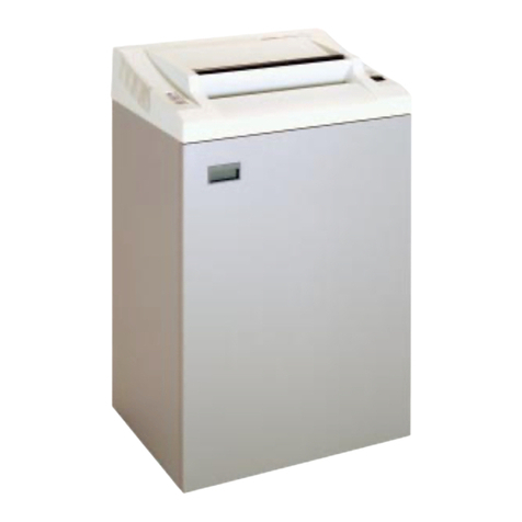 Fellowes POWERSHRED C-480 operating instructions