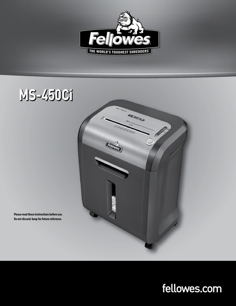 Fellowes MS-450Ci user manual