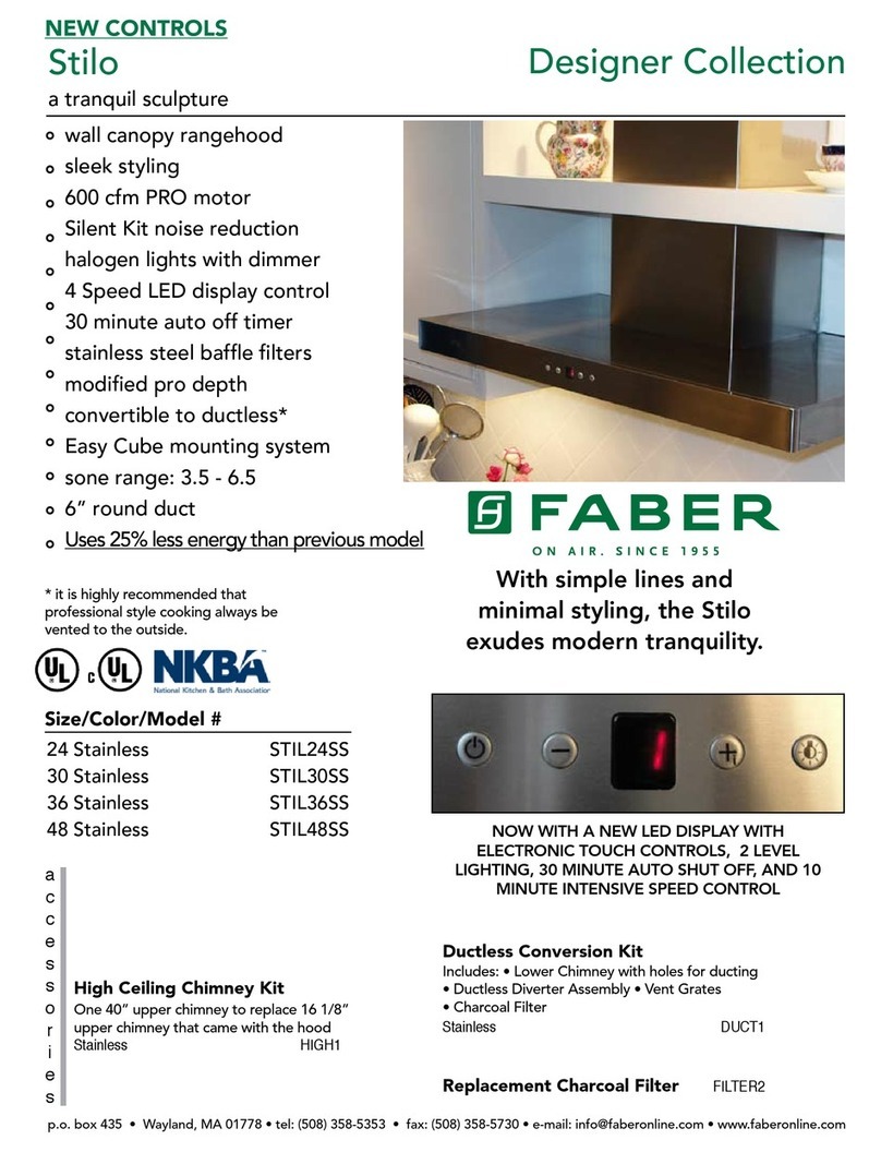 Faber 630006369 Specifications