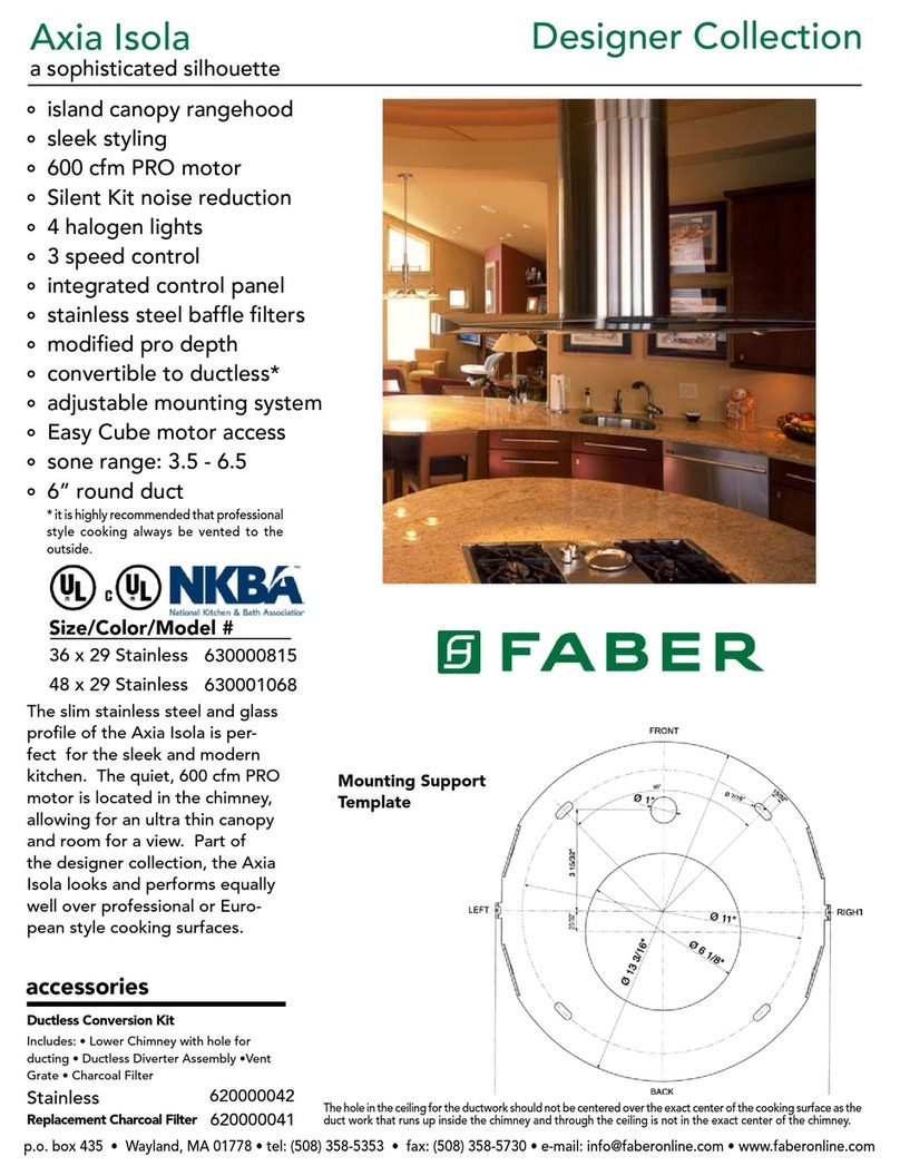 Faber 630000815 Specifications
