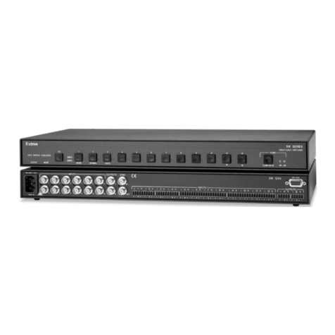 Extron electronics SW AV User manual