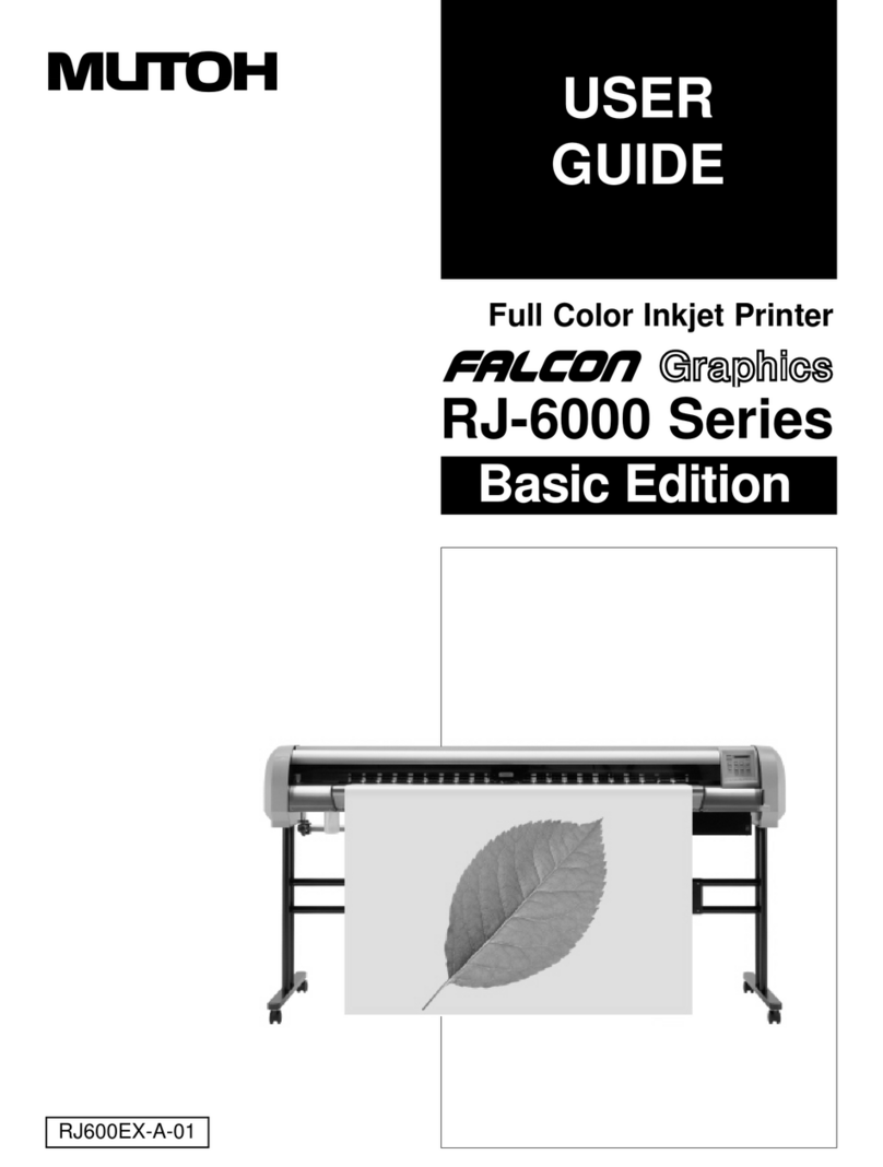 MUTOH RJ-6000 Series User manual MUTOH RJ-6000 Series User manual