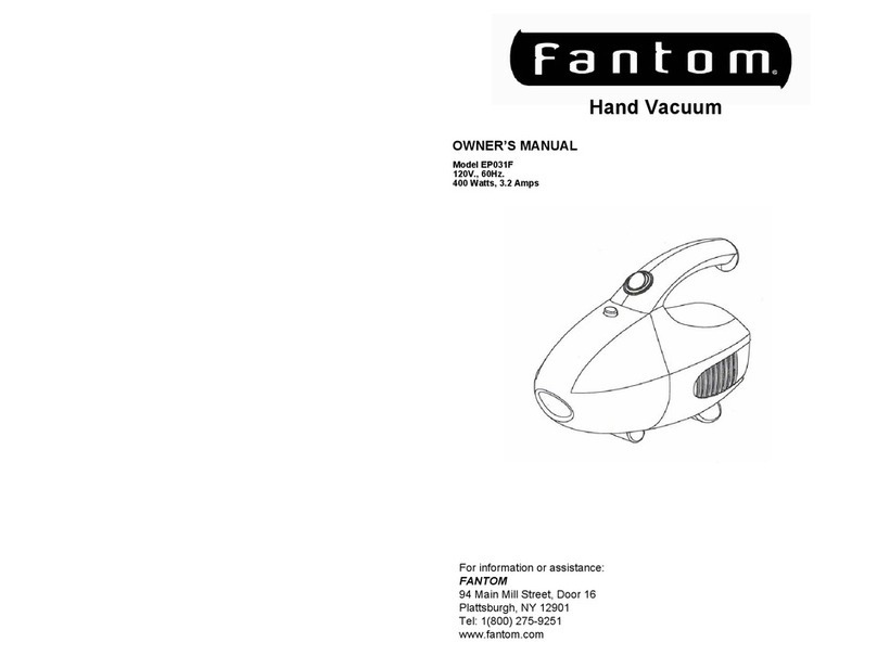 Fantom EP031F User manual