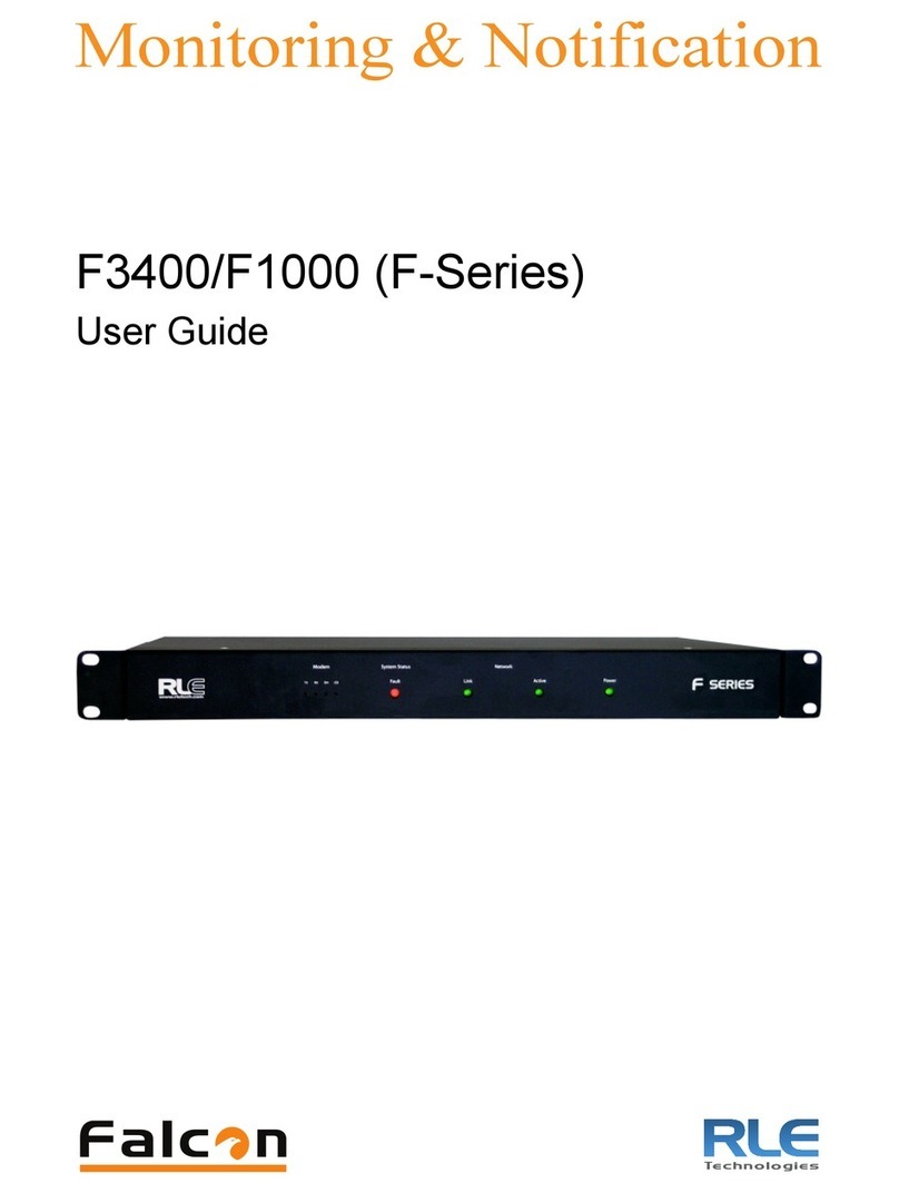 RLE Technologies F1000 user guide