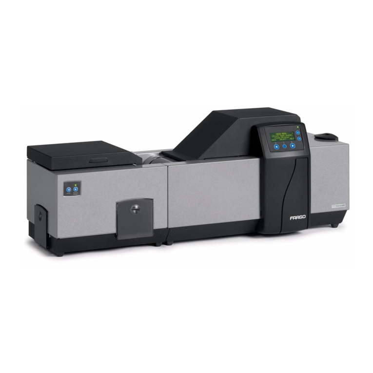 FARGO electronics HDP600 User manual