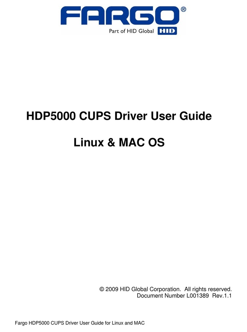 Fargo HDP5000 user manual