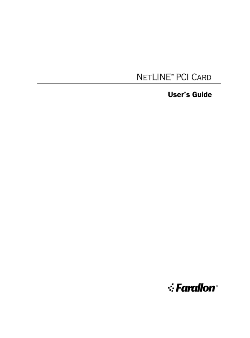 Farallon NetLine NetLINE PCI Card user guide