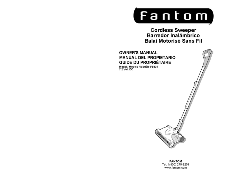 Fantom FS835 owner's manual