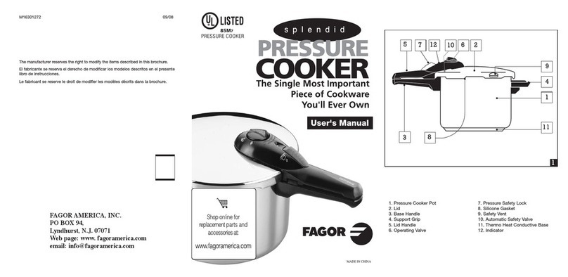 Fagor M16301272 User manual
