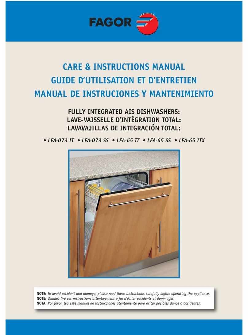 Fagor LFA-073 IT Care & instruction manual