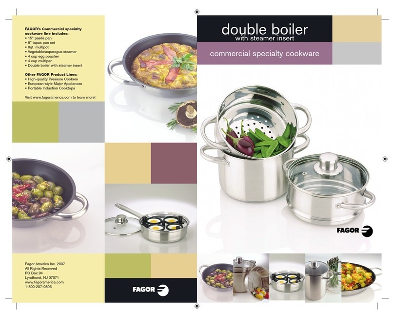 Fagor Double Boiler brochure