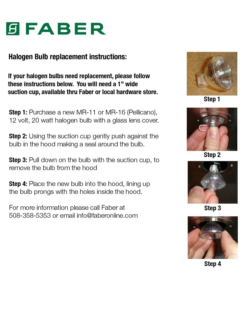 Faber MR-11 Replacement instructions