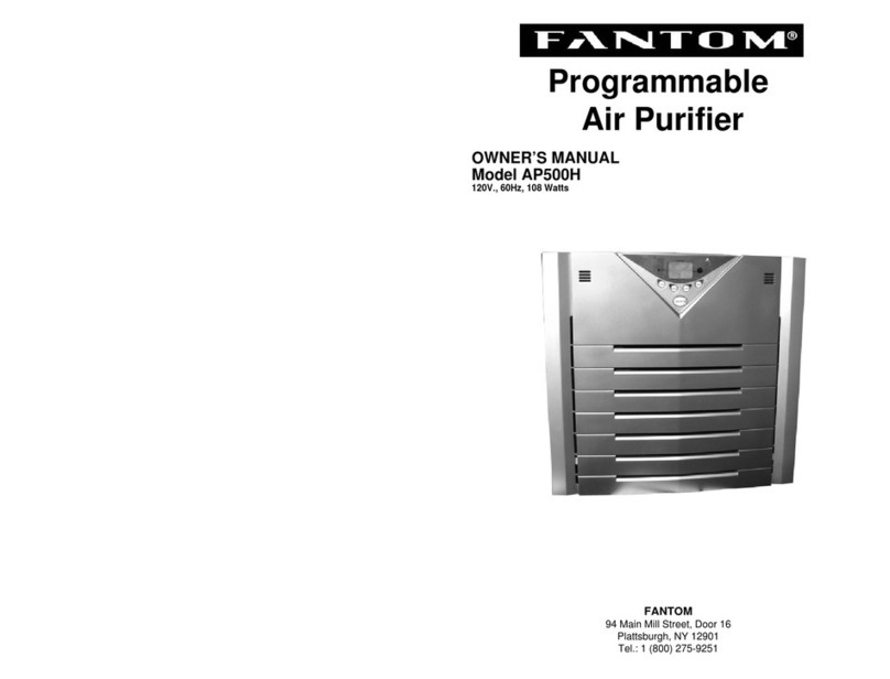 Fantom AP500H owner's manual
