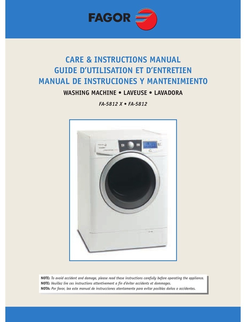 Fagor FA-5812 Manual