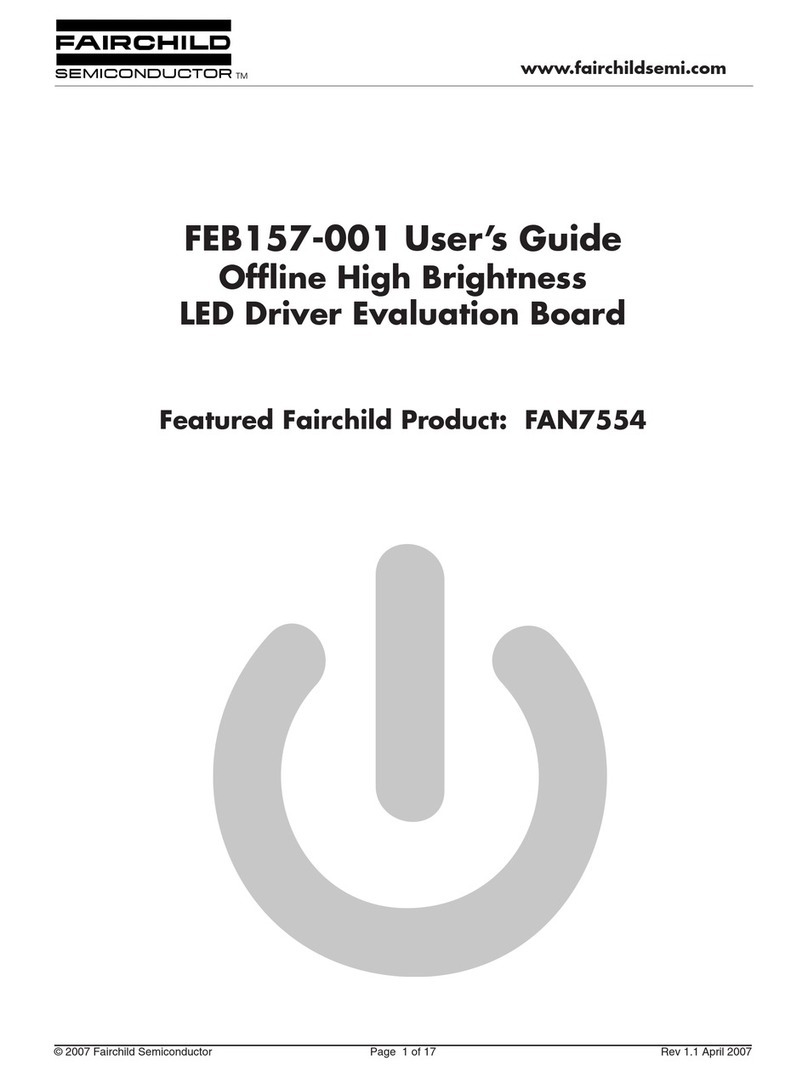 Fairchild FEB157-001 User manual