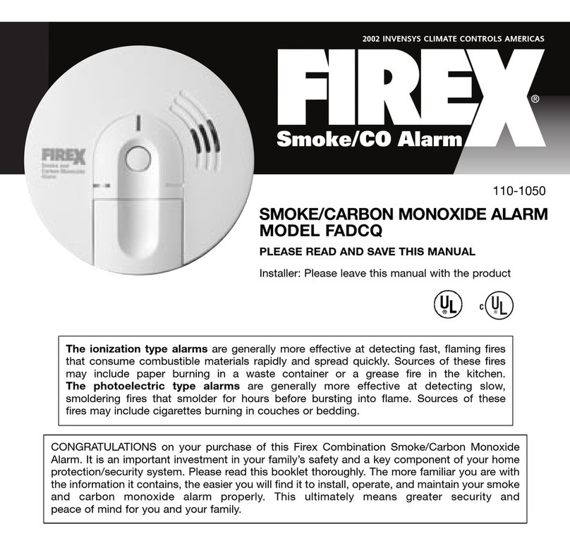 Firex FADCQ User manual