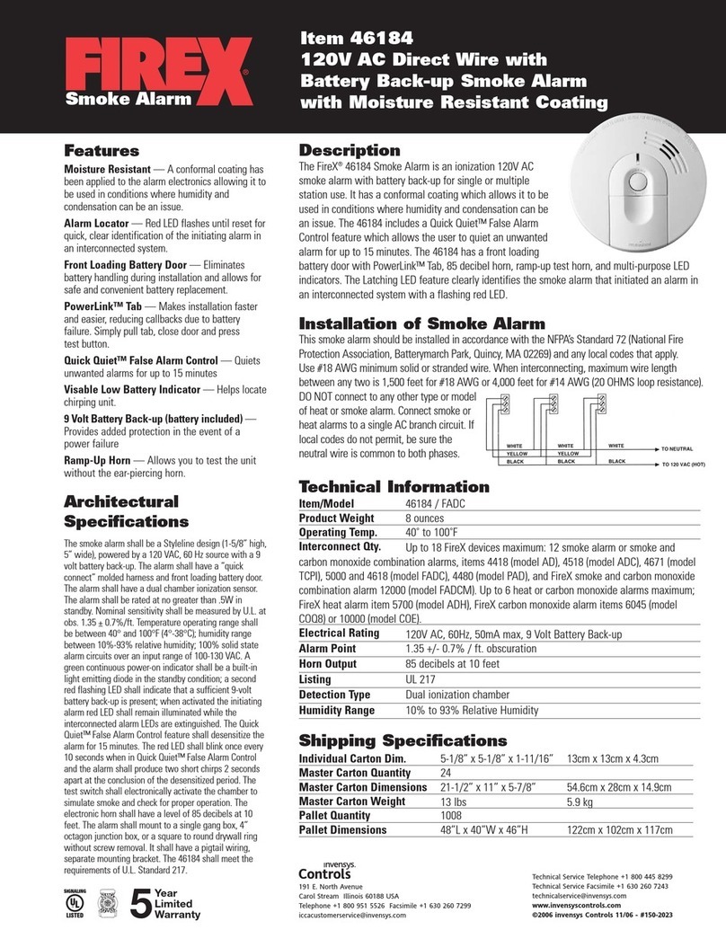 Firex 46184 quick guide