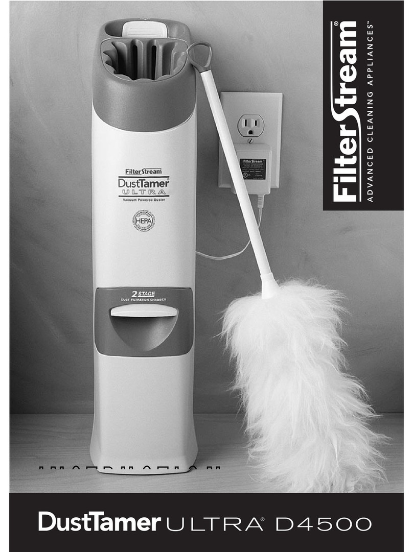 FilterStream DustTamer Ultra D4500 instruction manual